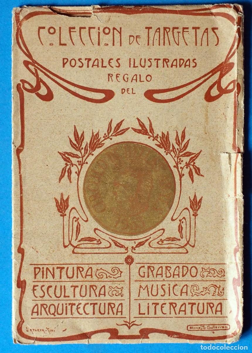 Postales: ANTIGUA COLECCI&Oacute;N DE TARGETAS. POSTALES ILUSTRADAS REGALO DEL CIRCULO DE BELLAS ARTES. A&Ntilde;O 1903