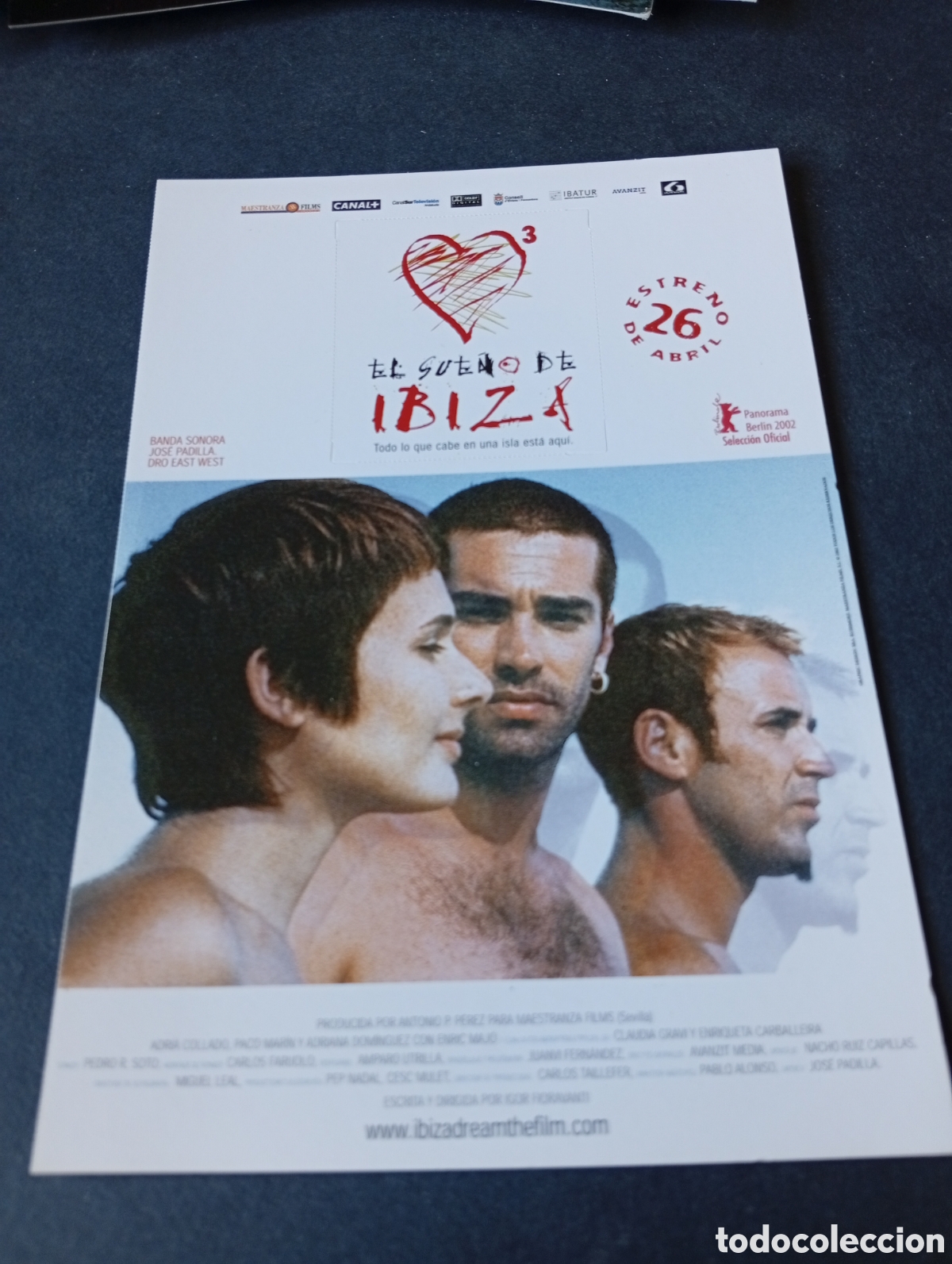 Cartes Postales: Postal Cine el sue&ntilde;o de Ibiza