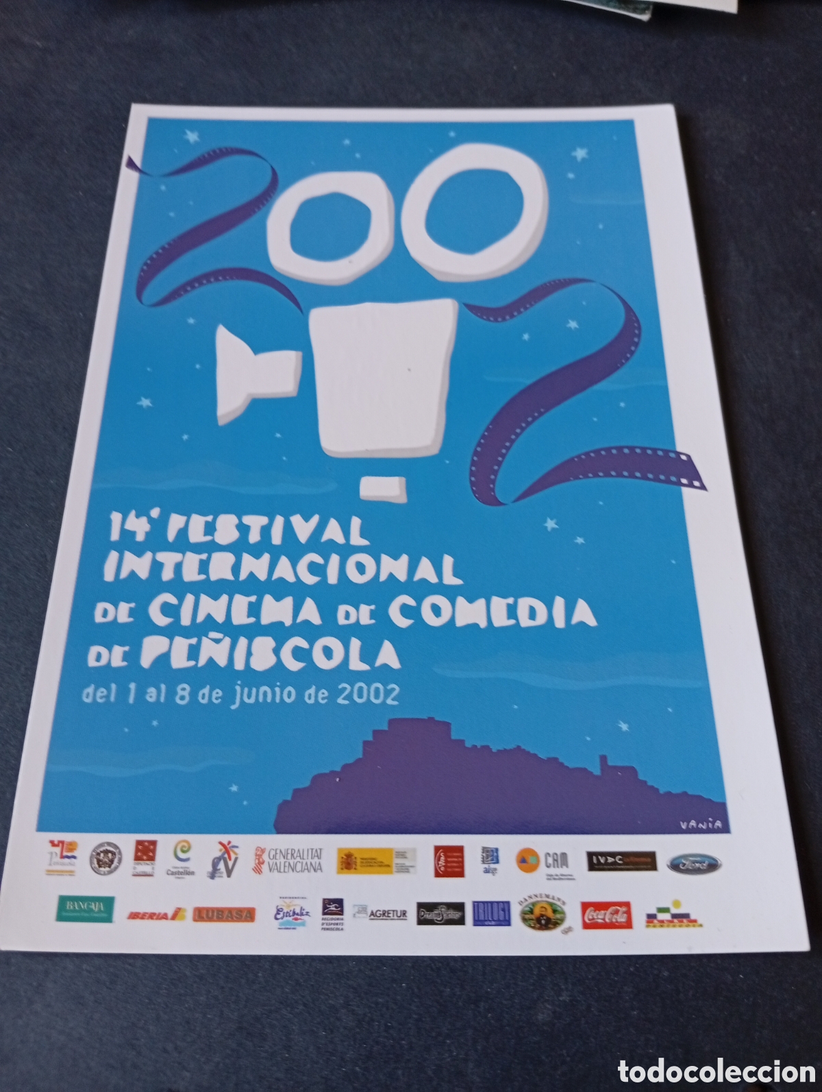 Postales: Postal Cine 14 festival internacional de cinema de comedia de Pe&ntilde;&iacute;scola 2002