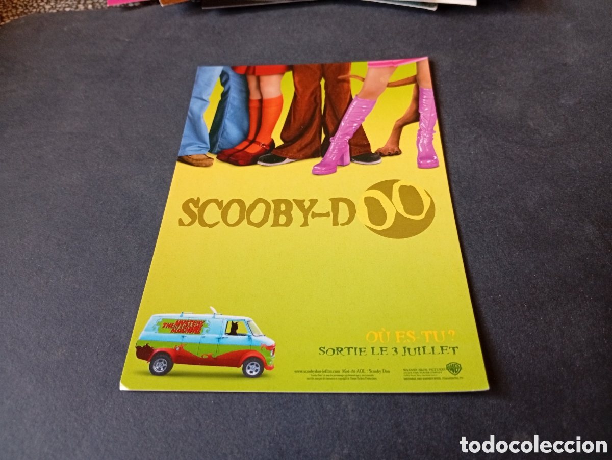 Postales: Postal Cine Scooby Doo