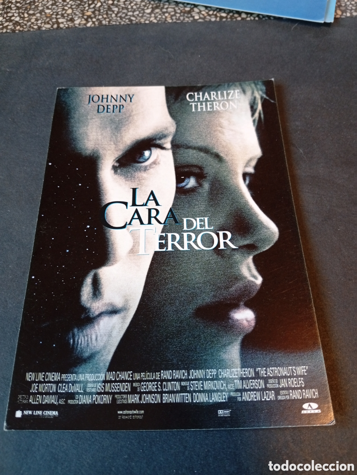 Postales: Postal Cine La cara del Terror