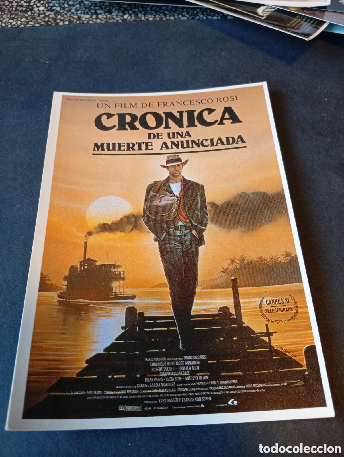 Postales: Postal Cine cr&oacute;nica de una muerte anunciada