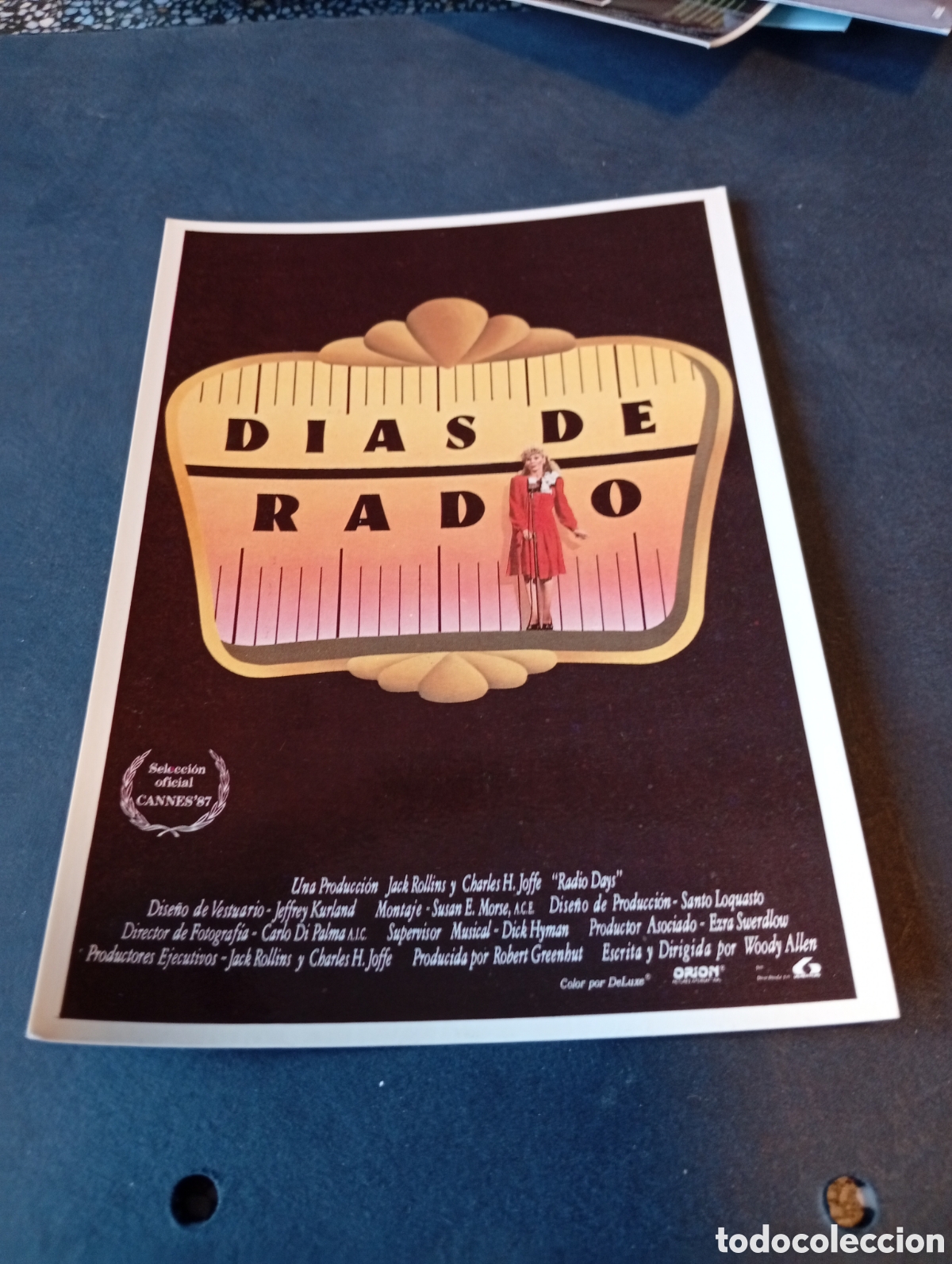 Postales: Postal cine d&iacute;as de radio