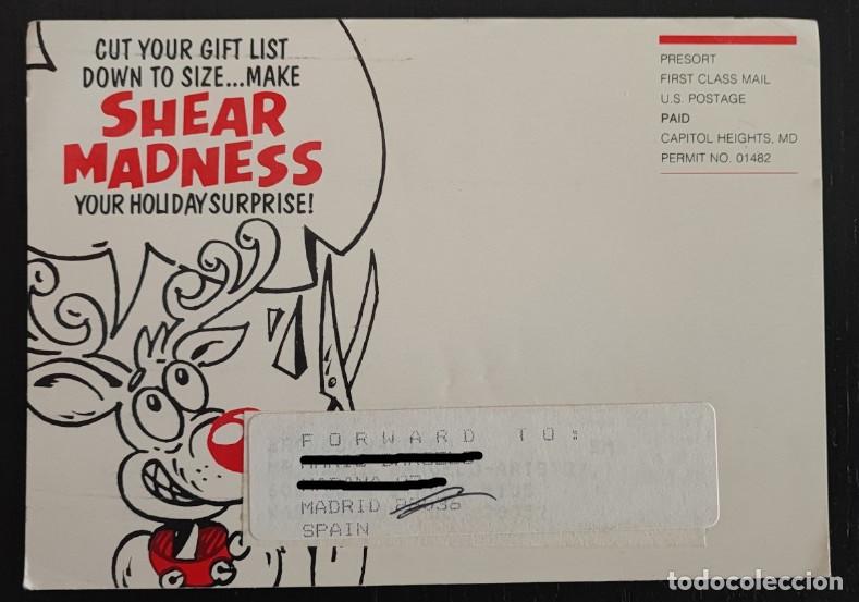 Postales: SHEAR MADNESS CERTIFICADO REGALO THE KENNEDY CENTER, WASHINGTON D.C. TARJETA TIPO POSTAL