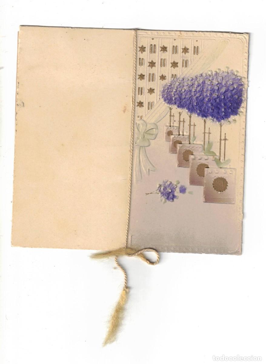 Postales: POSTAL TROQUELADA. MODERNISTA. VER POES&Iacute;A
