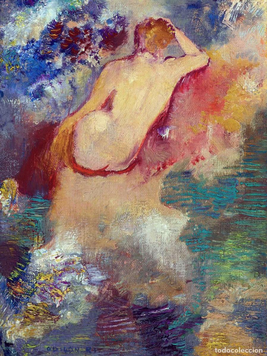 Cartes Postales: Postal del cuadro Naissance de V&eacute;nus de Odilon Redon. Pintura, Arte, Simbolismo, Nacimiento de Venus