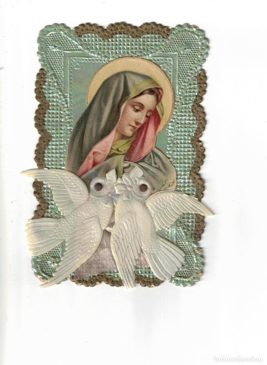 Postales: POSTAL RELIGIOSA. COMPOSICI&Oacute;N. PALOMAS DE CELULOIDE - Foto 1