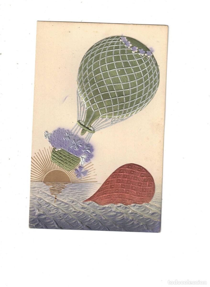 Postales: POSTAL TROQUELADA. EN RELIEVE. GLOBO