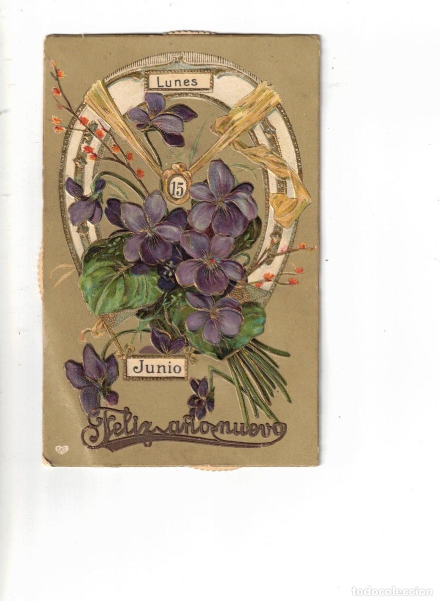 Postales: POSTAL TROQUELADA. CALENDARIO PERPETUO
