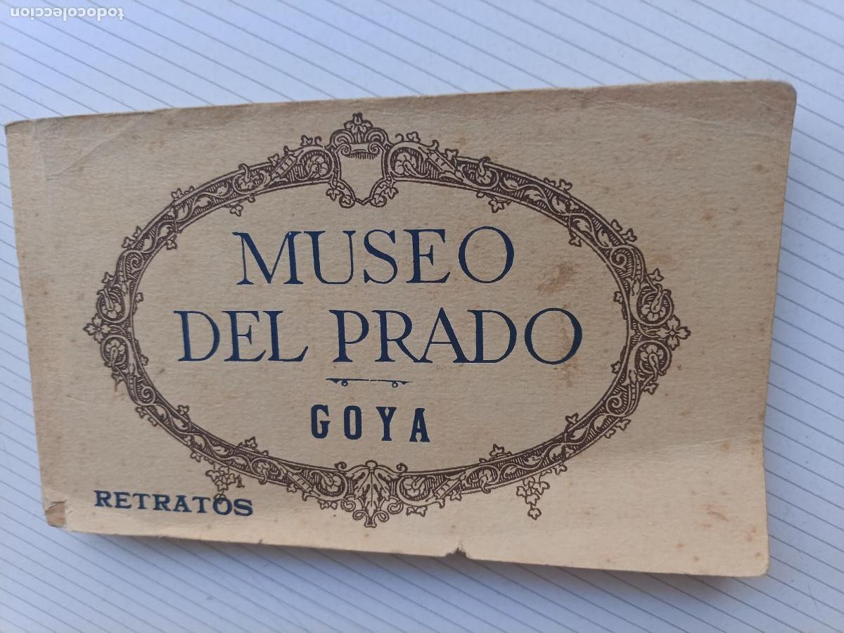 Postkarten: Museo del Prado, Madrid. Goya. Retratos. Bloc con 20 postales antiguas