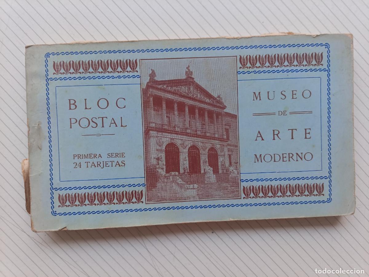 Postkarten: Museo de Arte Moderno. Bloc con 24 postales antiguas