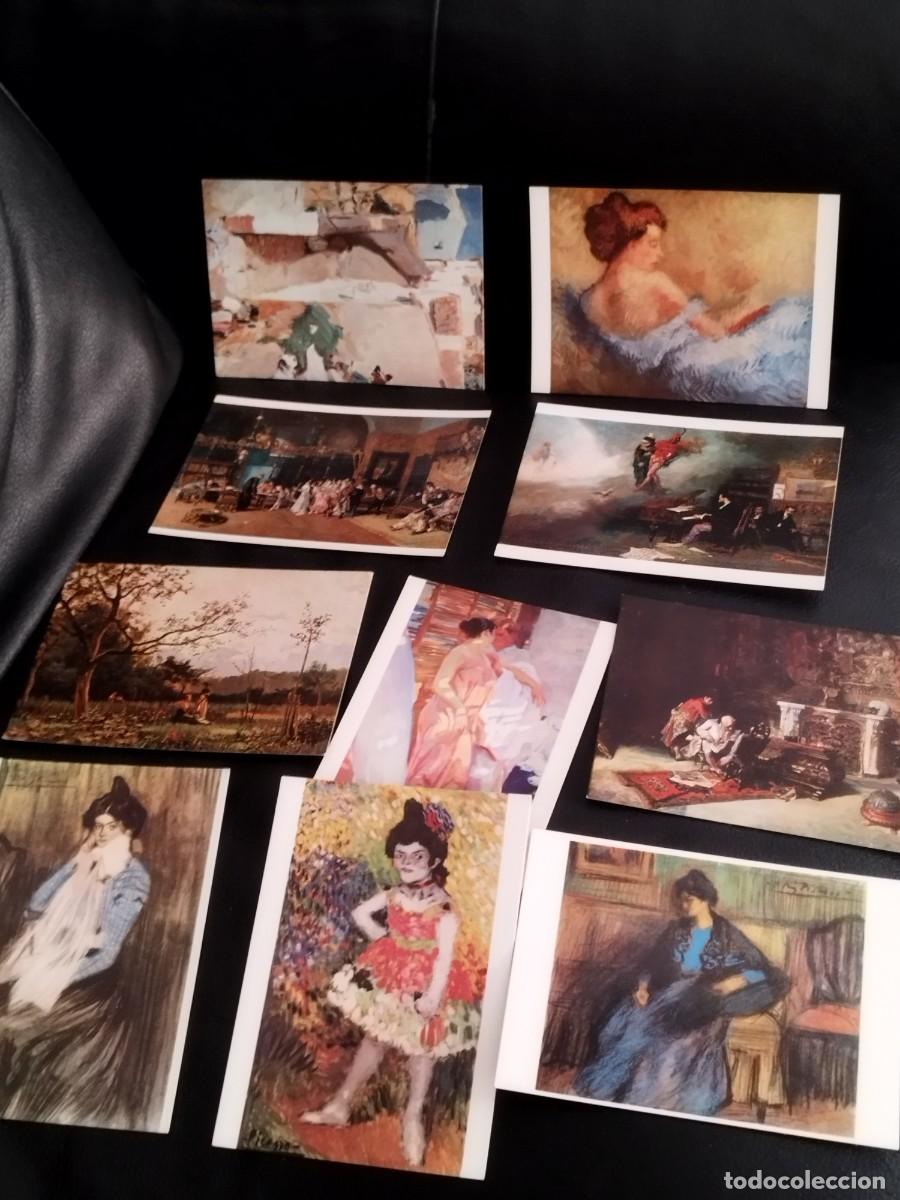 Postales: Lote de 10 tarjetas postales De museo, salas de arte. Pintura, cuadro.