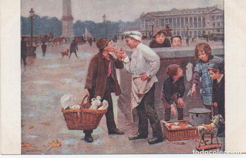 Postales: CHOCARNE MOREAU, PLAZA DE LA CONCORDIA, PARIS, SIN USAR
