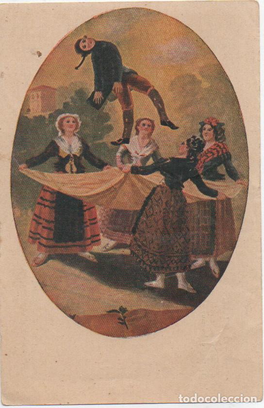Postales: GOYA, EL PELELE, EDITADO POR URIARTE DE ZARAGOZA, SIN CIRCULAR