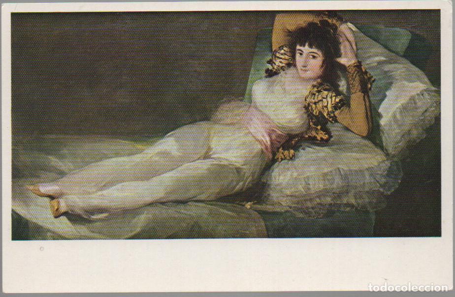 Postales: GOYA LA MAJA VESTIDA, SIN USAR