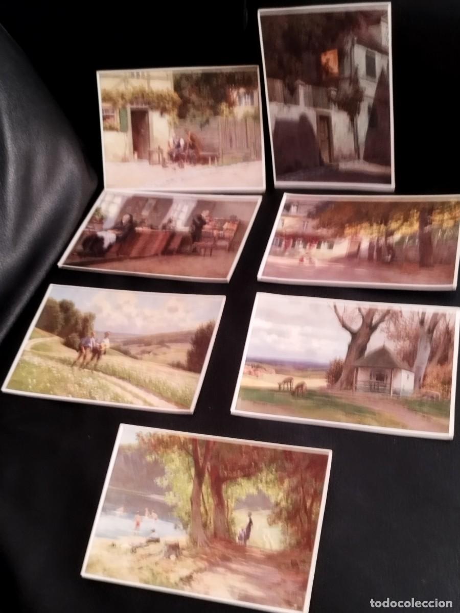 Postais: Coleccion de 7 tarjetas postales, F.A. Ackermanns Kunstverlag. Paul Hey. Alemanas.