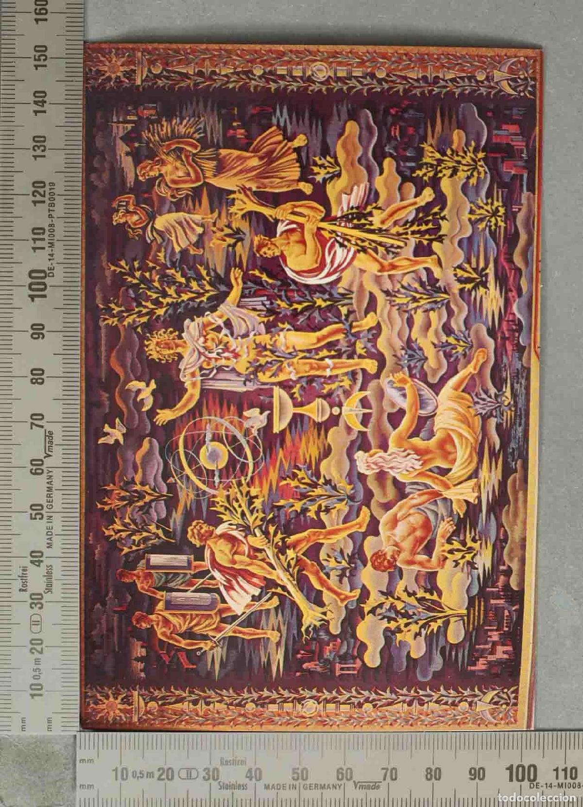 Cartes Postales: POSTAL. Tapiz Triumph of Peace - Peter Colfs - ONU