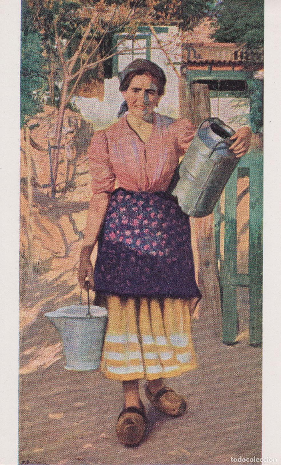 Postales: POSTAL DE LA OBRA F.SARD&Agrave; LADICO, LA LECHERA &ndash; ED.THOMAS 212 &ndash; S/C