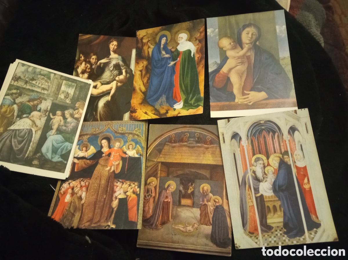 Postales: Lote de 10 antiguas postales de arte religioso