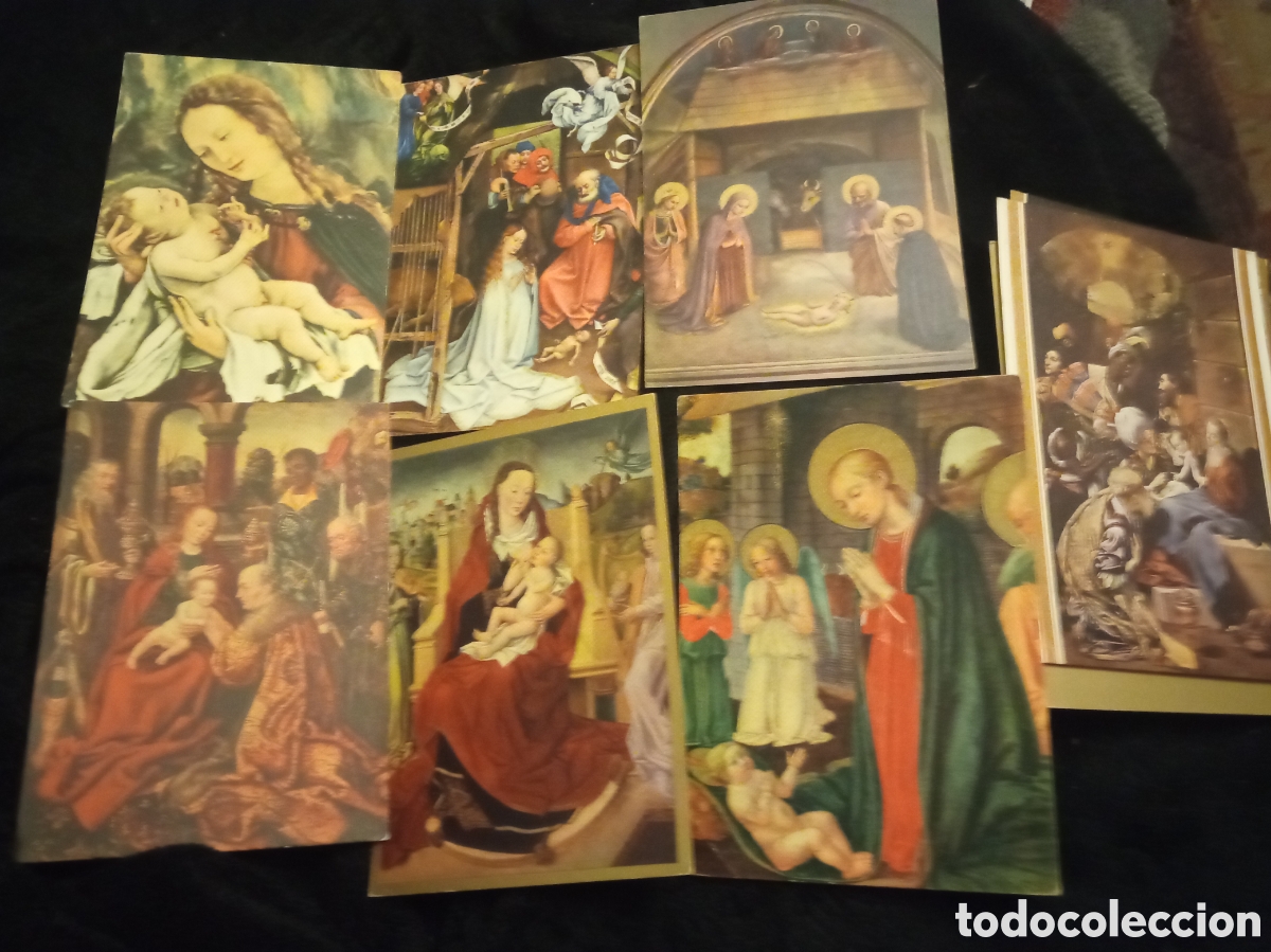 Postales: Lote de 10 antiguas postales de arte religioso
