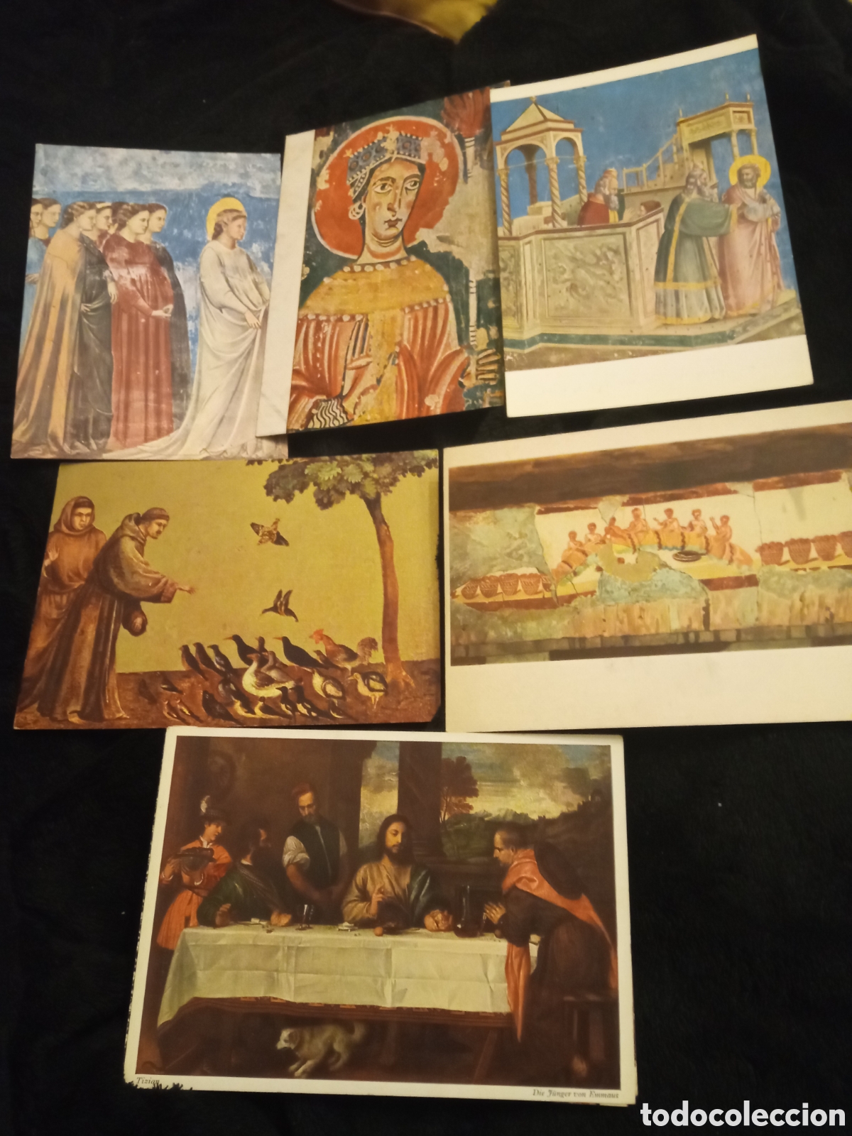 Cartes Postales: Diez Antiguas postales de arte religioso, 6
