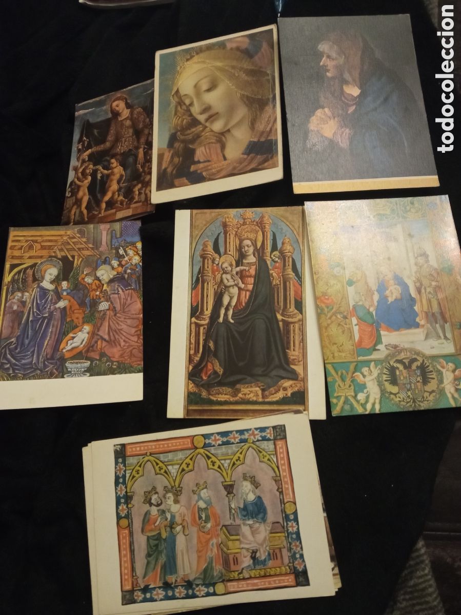 Postales: Lote de 10 antiguas postales de arte religioso, 9