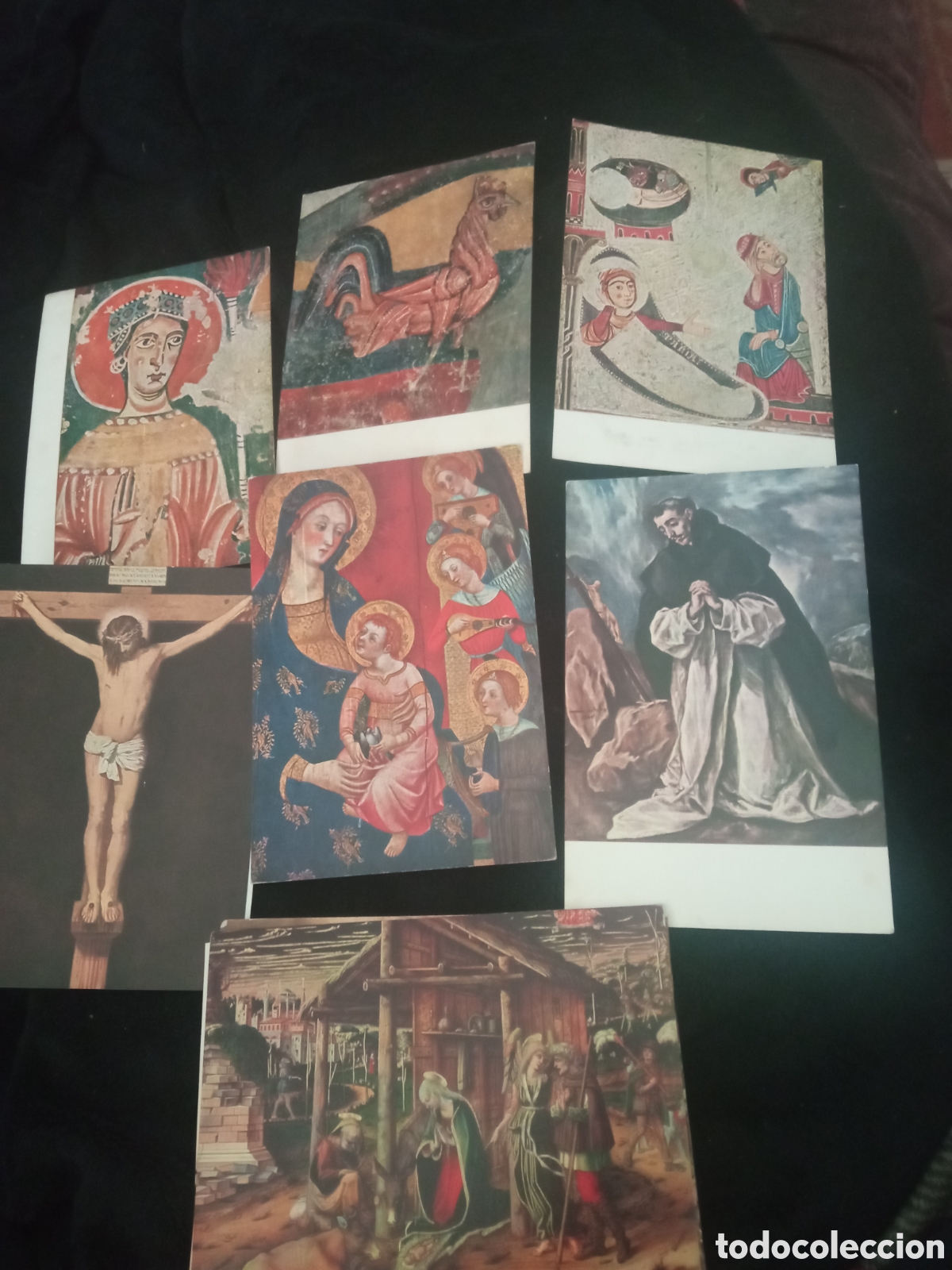 Postales: Lote de 10 antiguas postales de arte religioso, 17