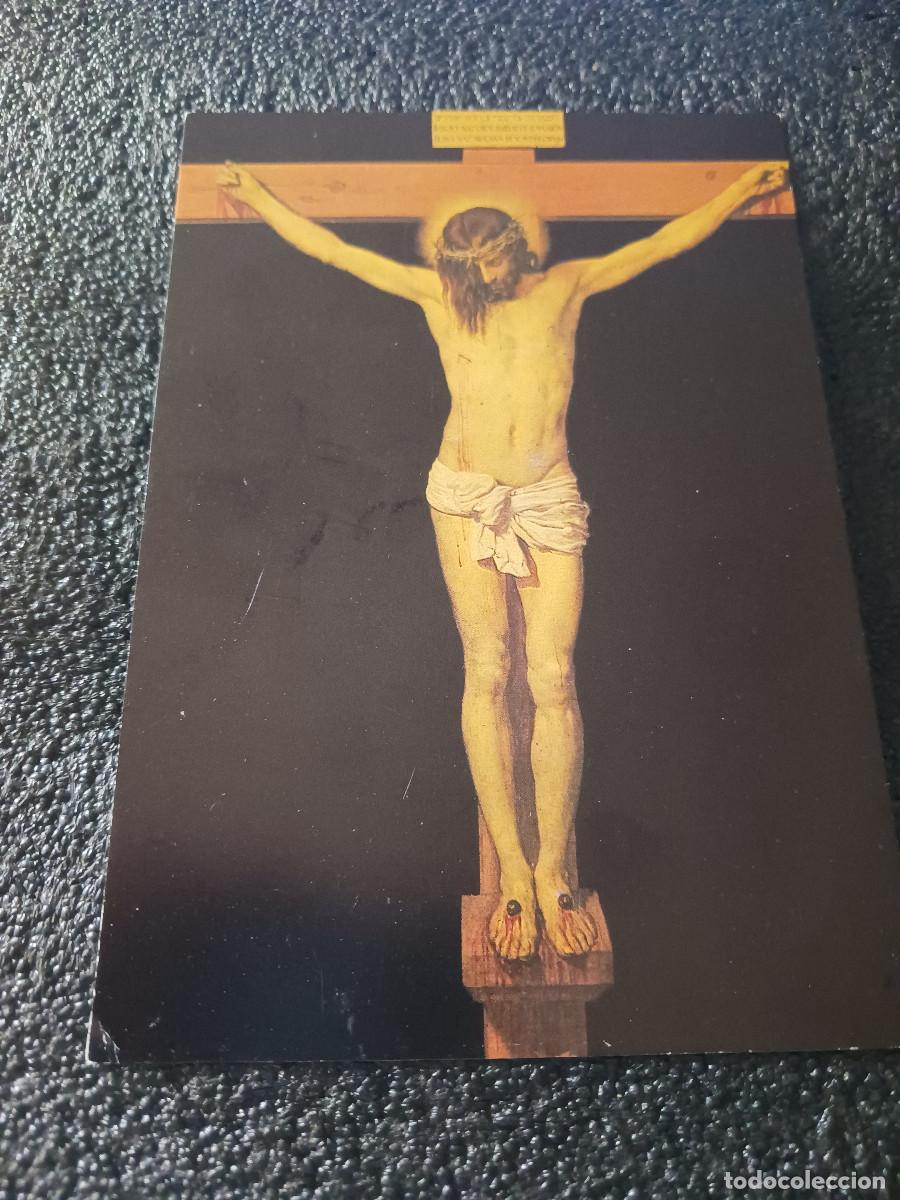 Postales: museo del prado, velazquez,cristo crucificado, ed. silex