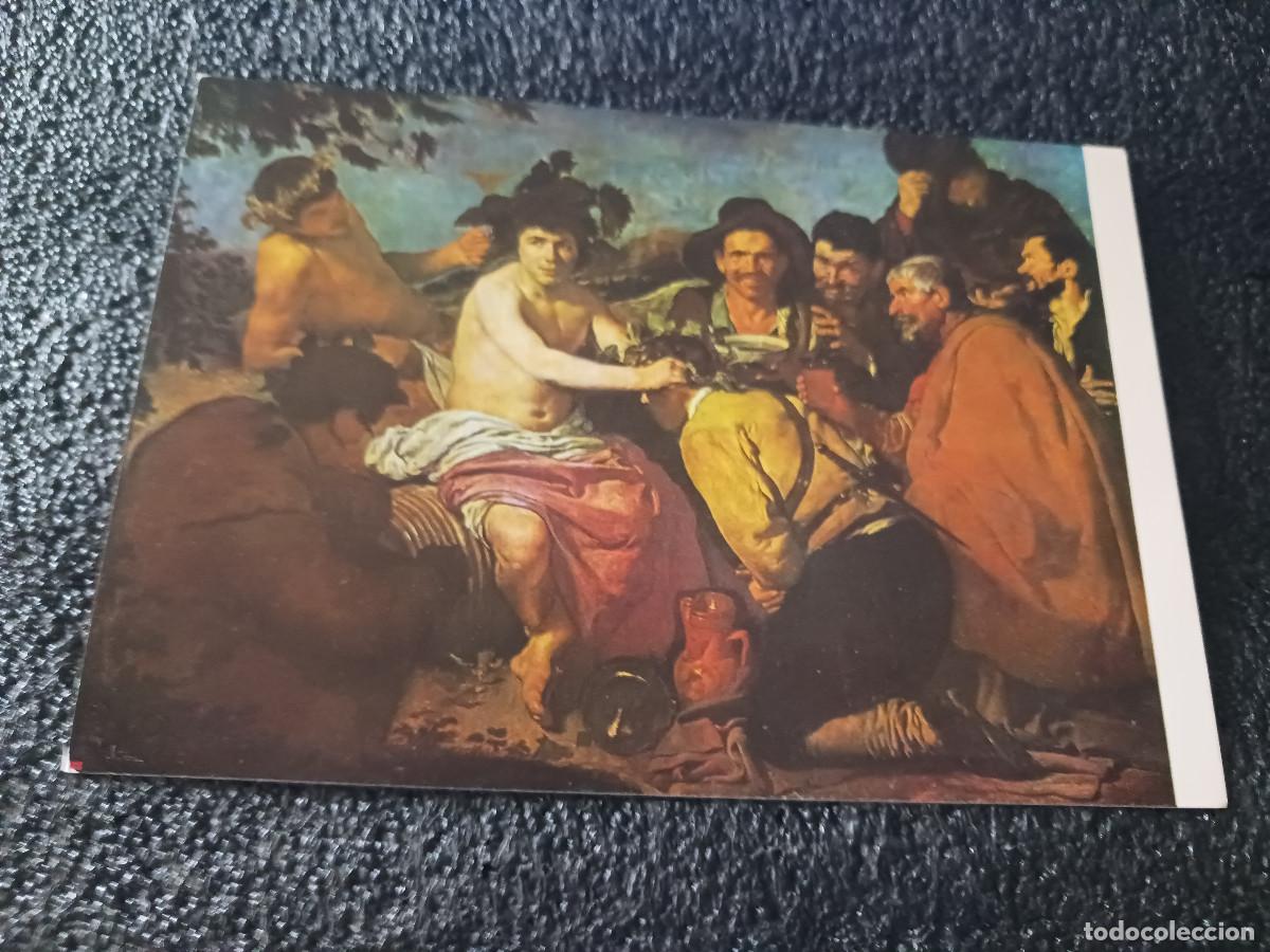 Postales: museo del prado, velazquez los borrachos, ed. silex
