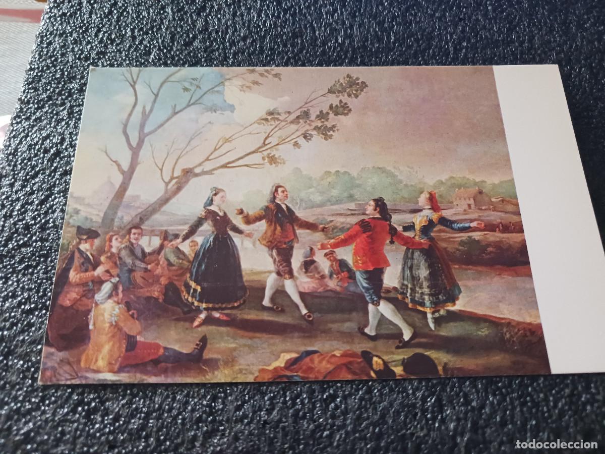 Postales: museo del prado, goya el baile, ed. offo