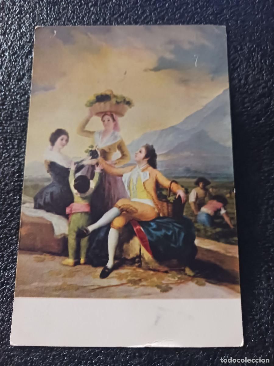 Postales: museo del prado, goya la vendimia, ed. offo