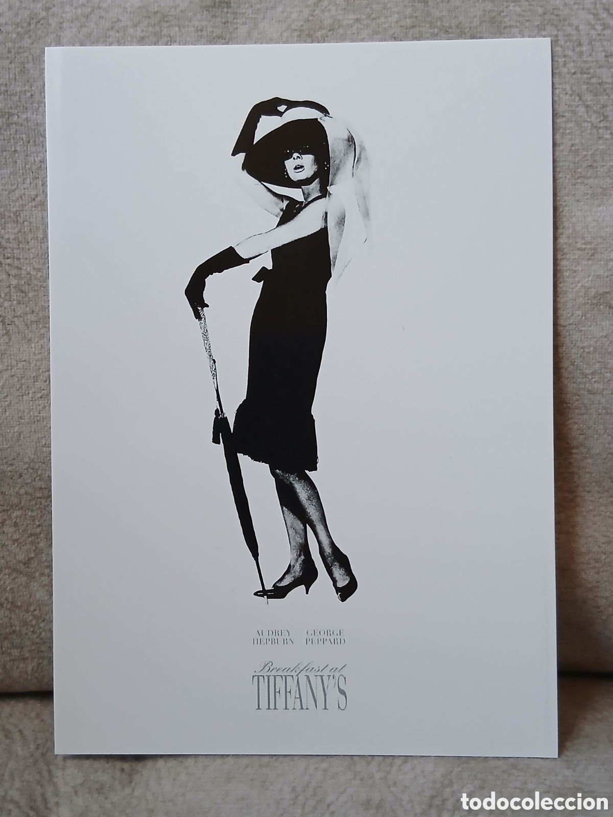 Postales: Postal Audrey Hepburn -Desayuno con Diamantes-