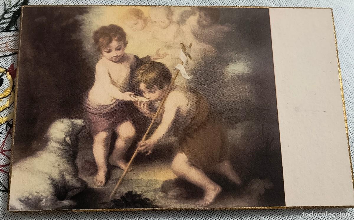 Postcards: POSTAL ARTE RELIGIOSO | LOS NI&Ntilde;OS DE LA CONCHA - MURILLO