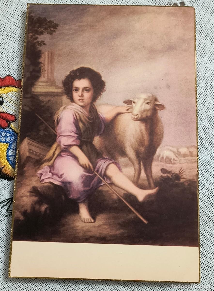 Postales: POSTAL ARTE RELIGIOSO | EL DIVINO PASTOR - MURILLO