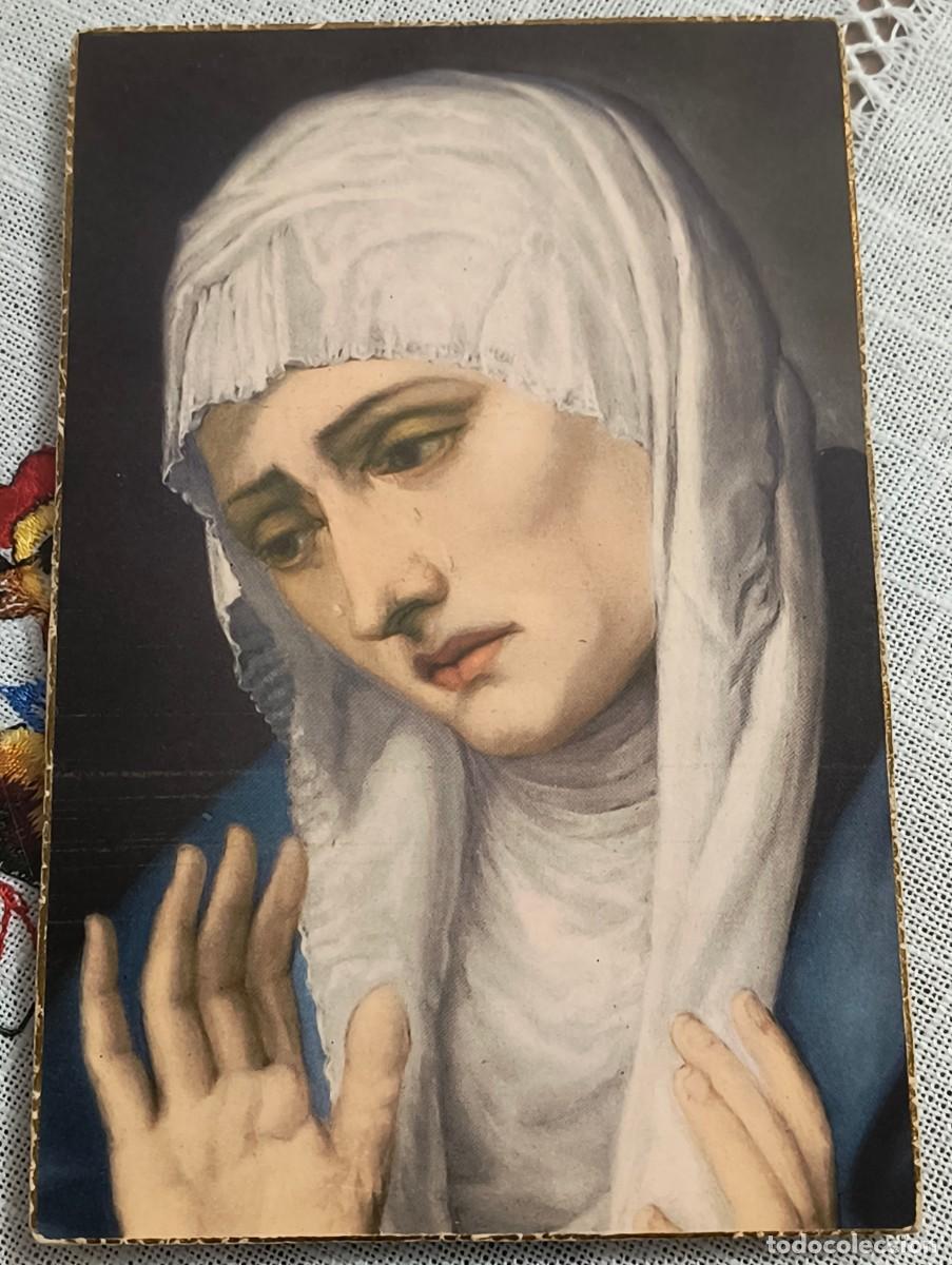 Postales: POSTAL ARTE RELIGIOSO | LA VIRGEN DE LOS DOLORES - TIZIANO