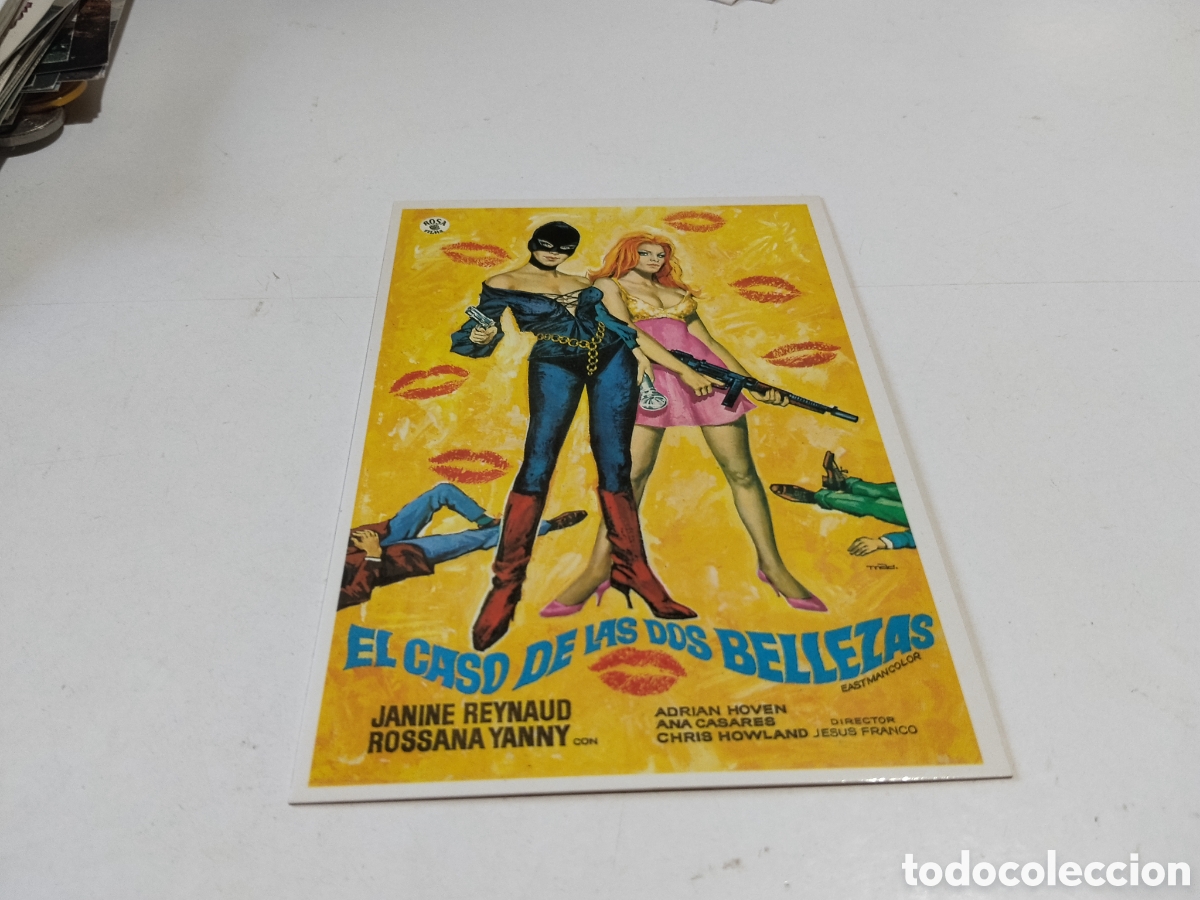 Postales: Postal cine el caso de las dos bellezas