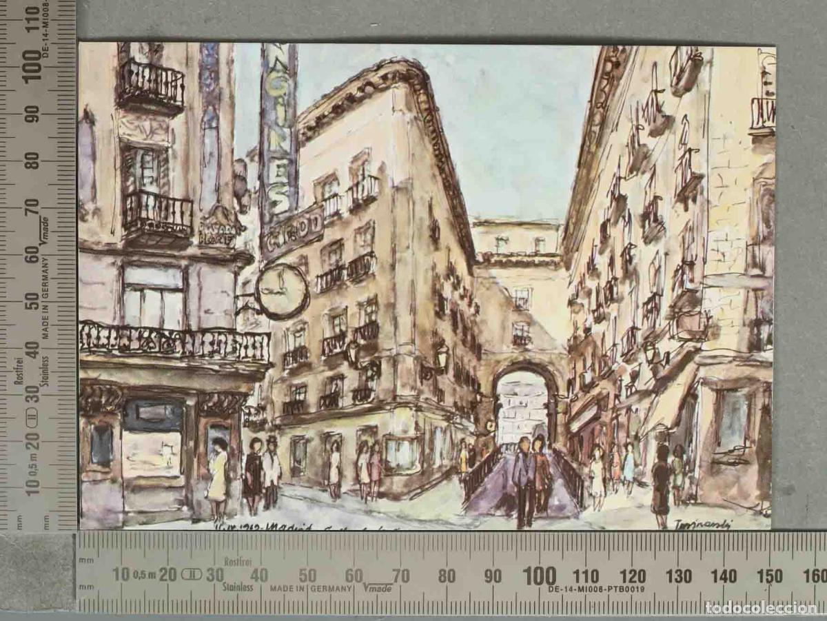 Postales: POSTAL. Madrid - Calle de la Sal - Tabernilla