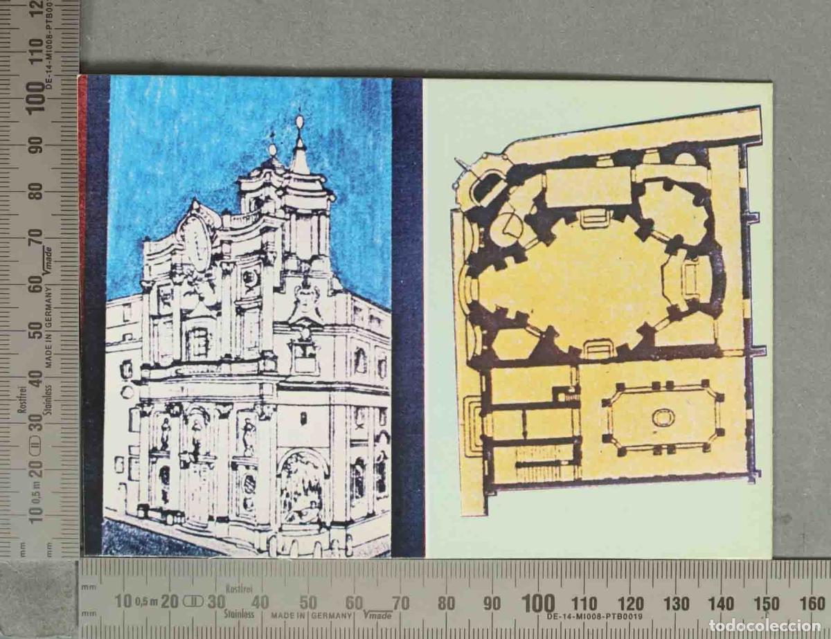 Postales: POSTAL. San Carlo alle Quattro Fontane - Francesco Borromini