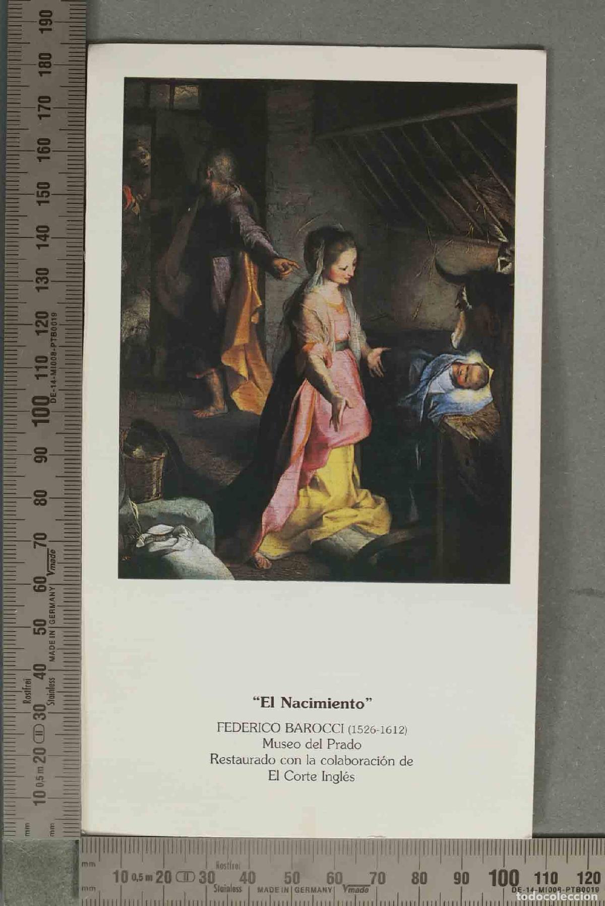 Postales: ESTAMPA. La Natividad - Federico Barocci - &Oacute;leo sobre lienzo
