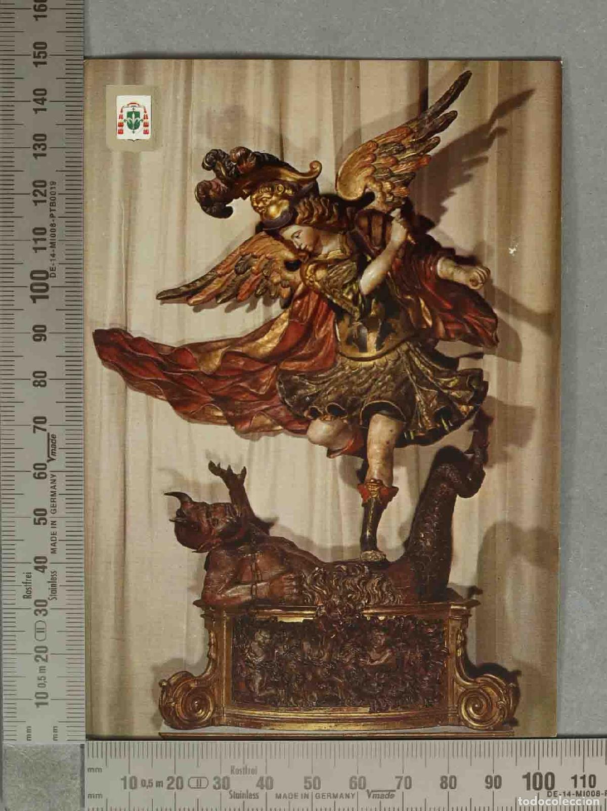 Postales: POSTAL. MUSEO NACIONAL DE ESCULTURA Valladolid &acute;San Miguel An&oacute;nimo - Siglo XVIII