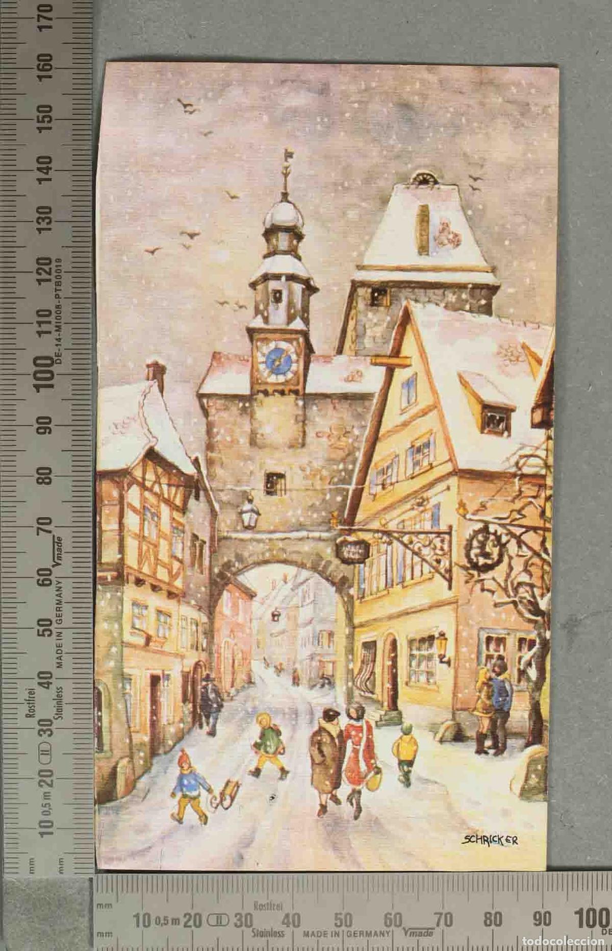 Postales: POSTAL. Rothenburg ob der Tauber - Markusturm - Schricker