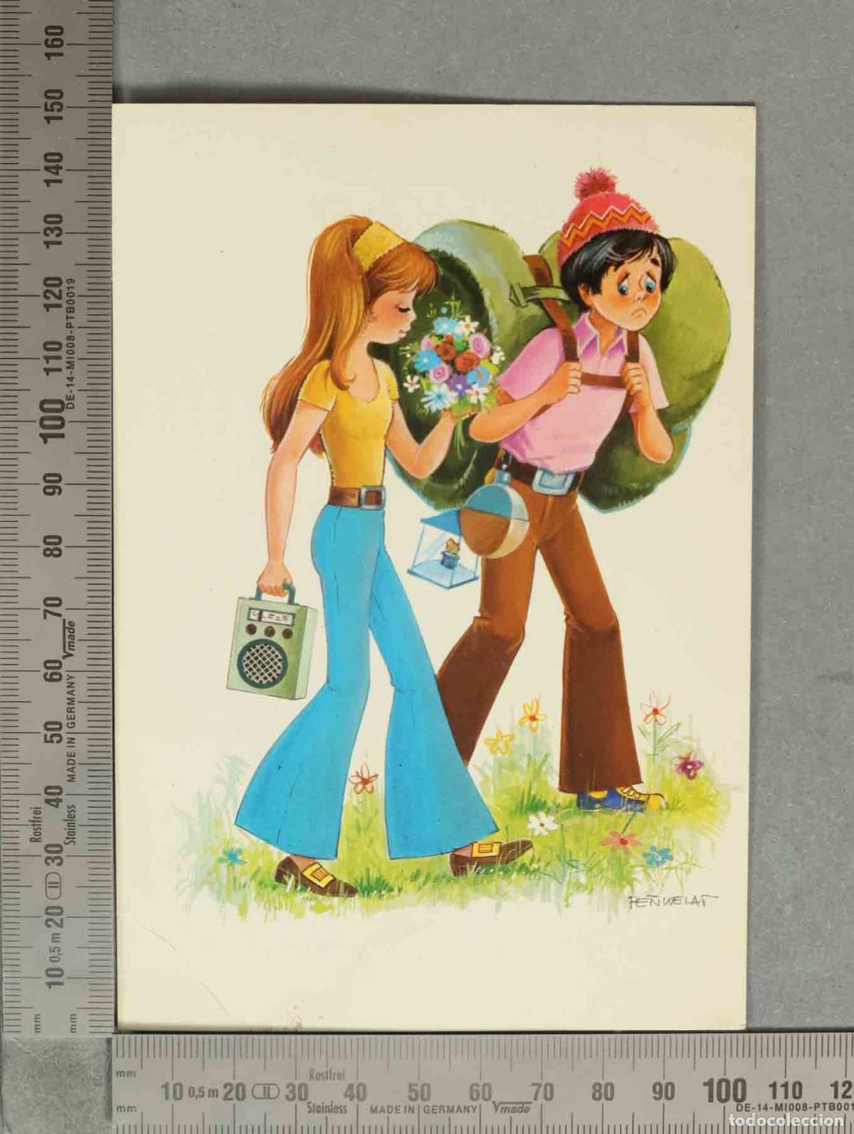 Postales: POSTAL. Pareja yeye - C. Roc