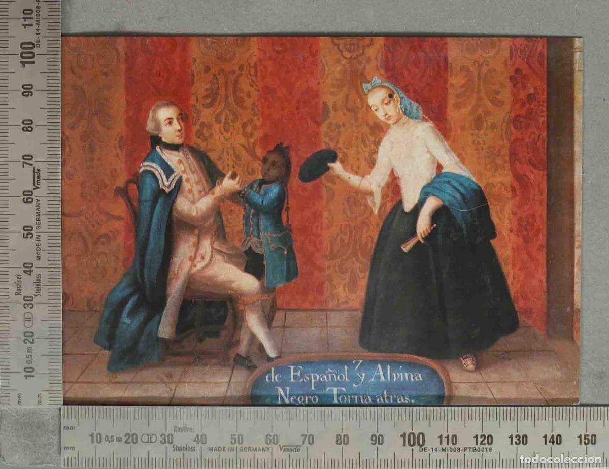 Cartes Postales: POSTAL. De Espa&ntilde;ol y Alvina, nace torna atras - Andr&eacute;s de Islas - &Oacute;leo sobre lienzo