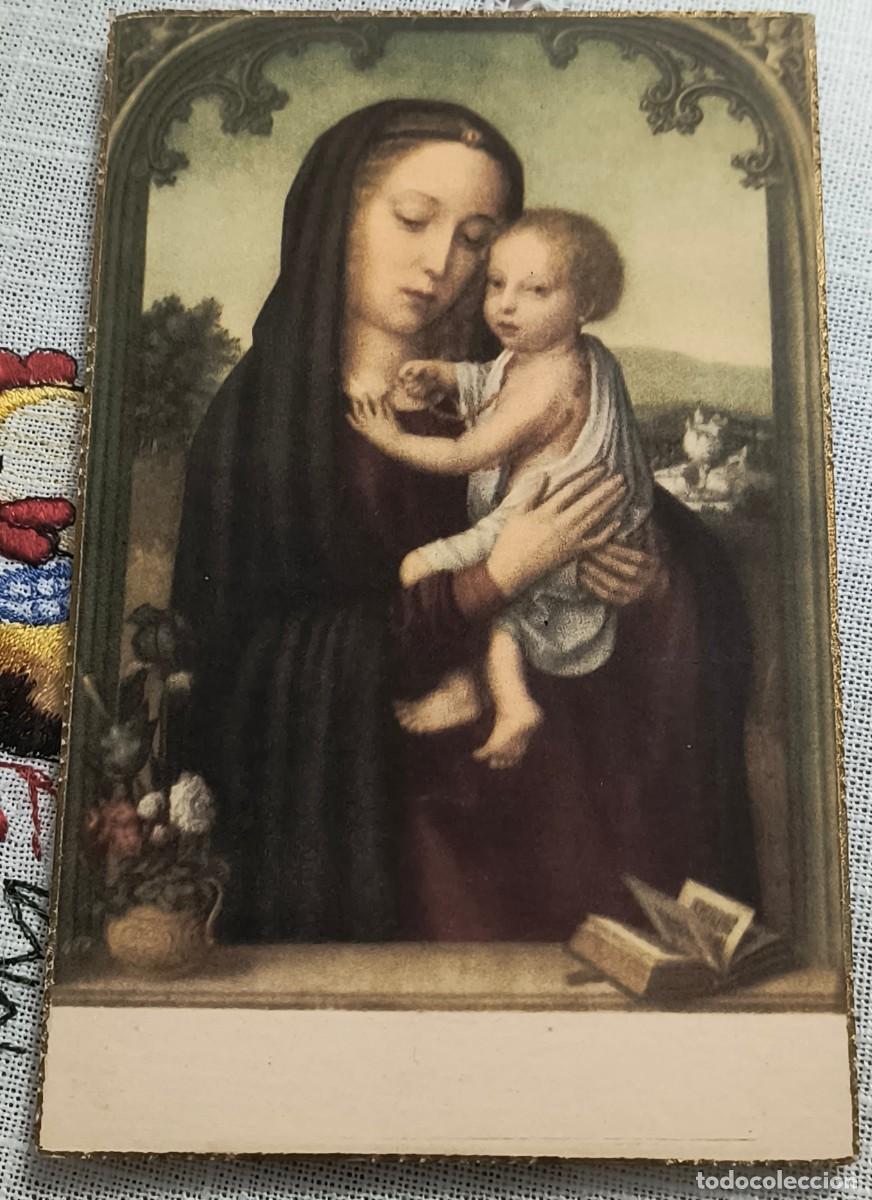 Cartes Postales: POSTAL ARTE RELIGIOSO | LA VIRGEN CON EL NI&Ntilde;O - GERARD DAVID