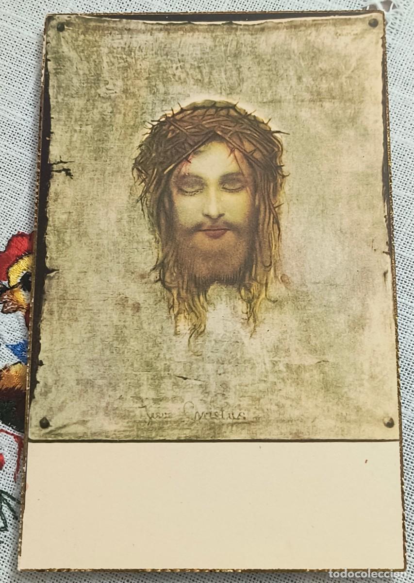 Postales: POSTAL ARTE RELIGIOSO | JESUS CHRISTUS (VELO DE LA VER&Oacute;NICA) - MAX
