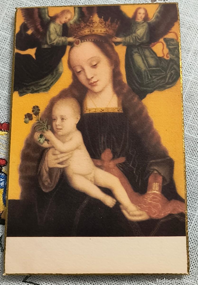 Postales: POSTAL ARTE RELIGIOSO | LA CORONACI&Oacute;N DE LA VIRGEN - GERARD DAVID