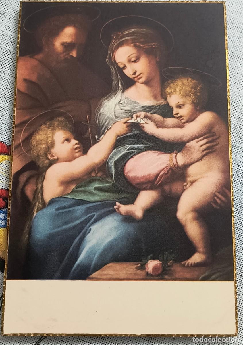 Postales: POSTAL ARTE RELIGIOSO | LA VIRGEN DE LA ROSA - RAFAEL