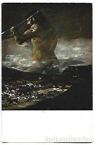 Postales: &rdquo; EL COLOSO O EL PANICO &rdquo;.- (GOYA).- MUSEO DEL PRADO - MADRID