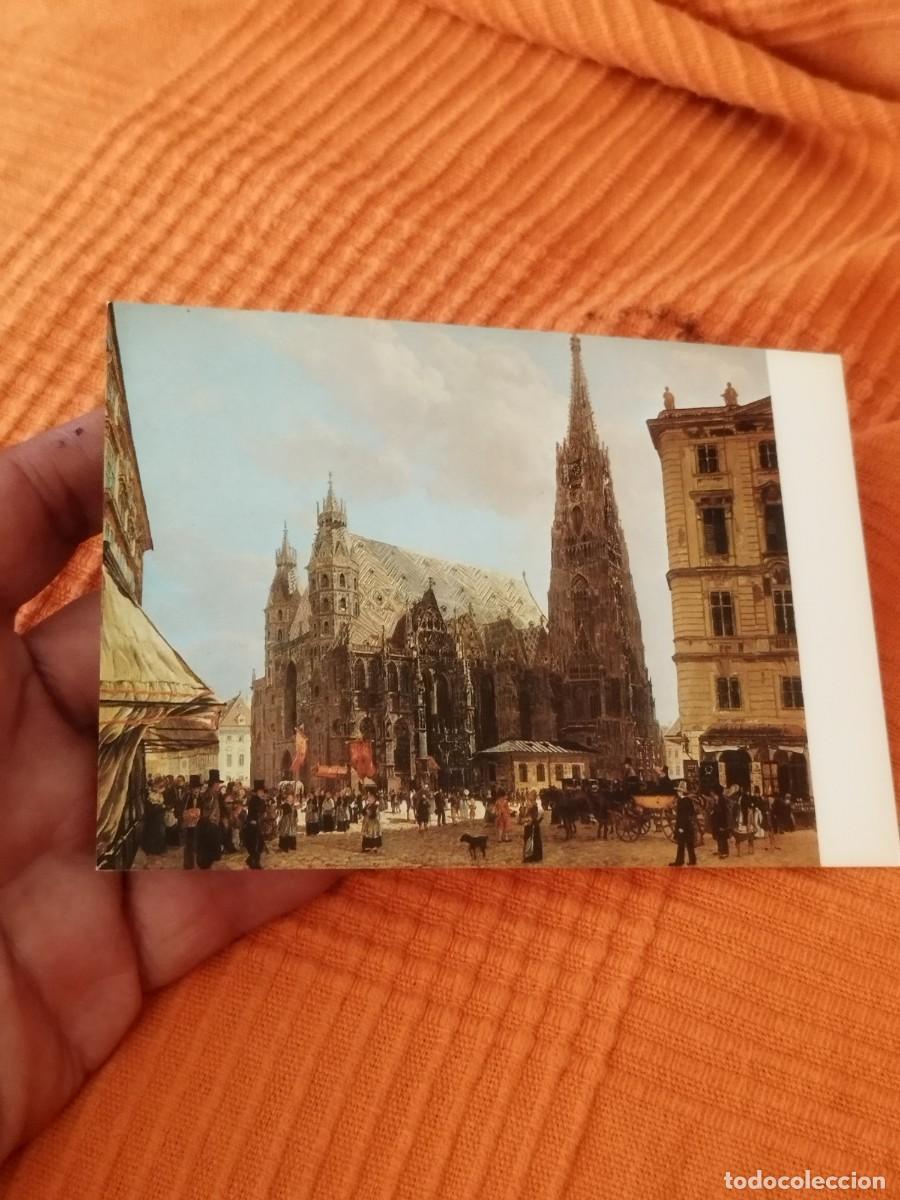 Postales: Tarjeta postal reproducci&oacute;n paisajista austriaco Rudolf von Alt. Galeria Belvedere, viena.