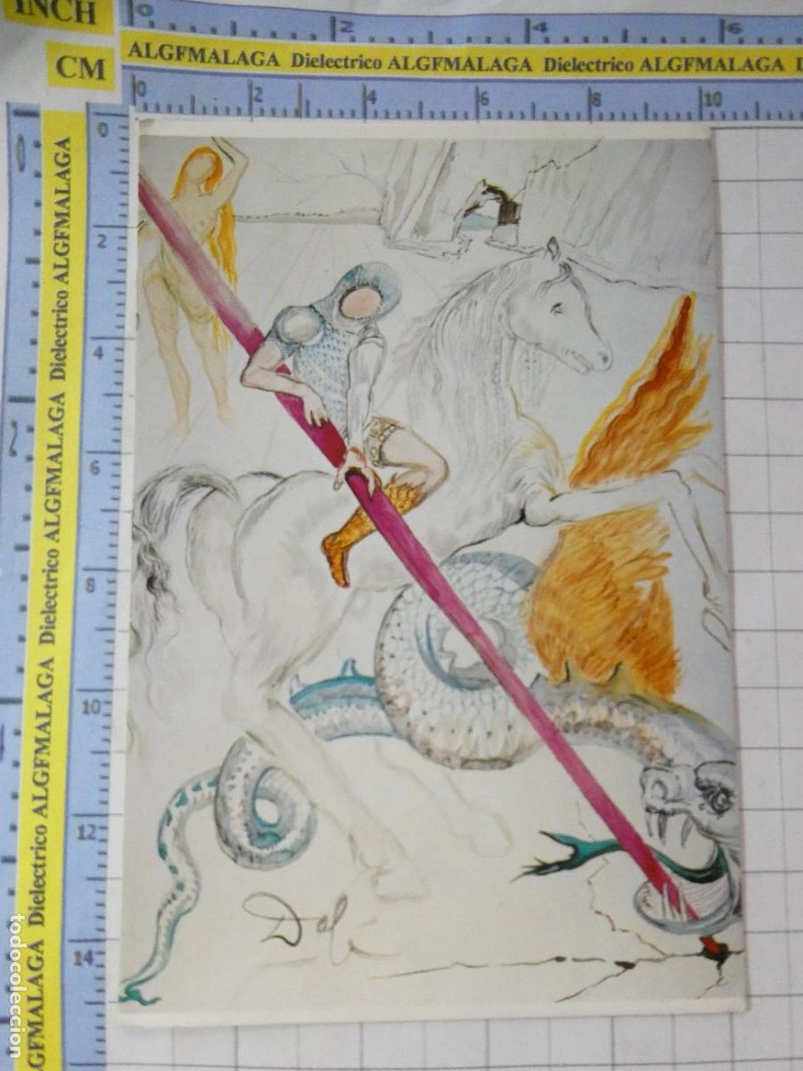 Postkarten: POSTAL DE ARTE. A&Ntilde;O 1983. SAN JORGE DE SALVADOR DAL&Iacute;. 2640
